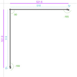 ACIER Prélaqué RAL 7022,...