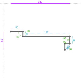 ACIER Prélaqué RAL 7022,...