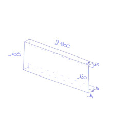 Inox Brossé G220 304L,...