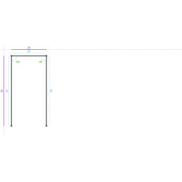 Inox SQUARES 304- Résistant...