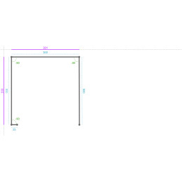 Inox SQUARES 304- Résistant...