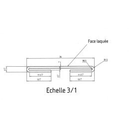 ALUMINIUM PostLaqué 1Face...