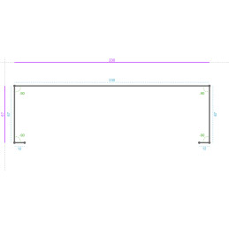 Inox Brossé G220 316L,...