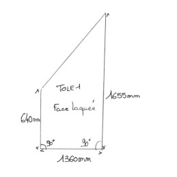 ALUMINIUM Prélaqué Ral 9016...