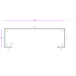 ALUMINIUM Brut, 40/10, Dev....