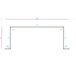 Inox Brossé G220 316L,...