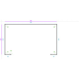 ALUMINIUM Brut, 40/10, Dev....