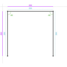 Aluminium Corten, 15/10,...