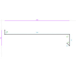 Aluminium Corten, 15/10,...