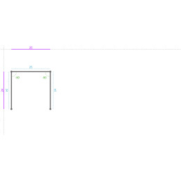 Inox SQUARES - 304L, 10/10,...