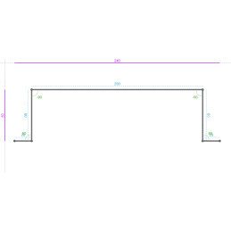 Inox Brossé G220 304L,...