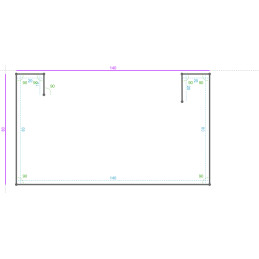 Aluminium Corten, 15/10,...